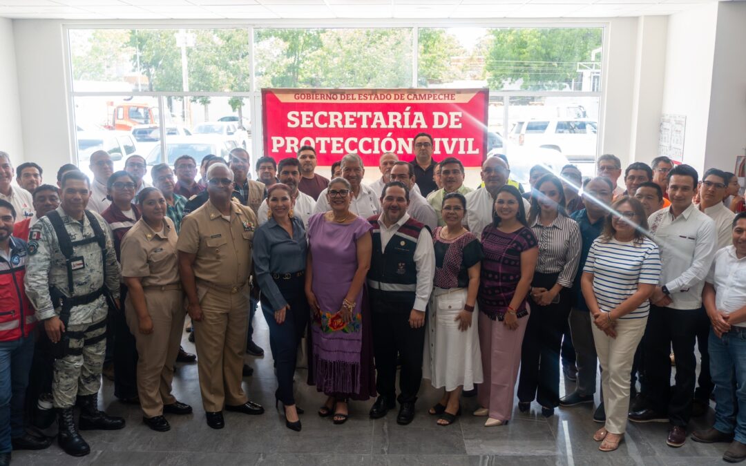 Fortalecen coordinación para la seguridad en sesión del Consejo Estatal de Protección Civil