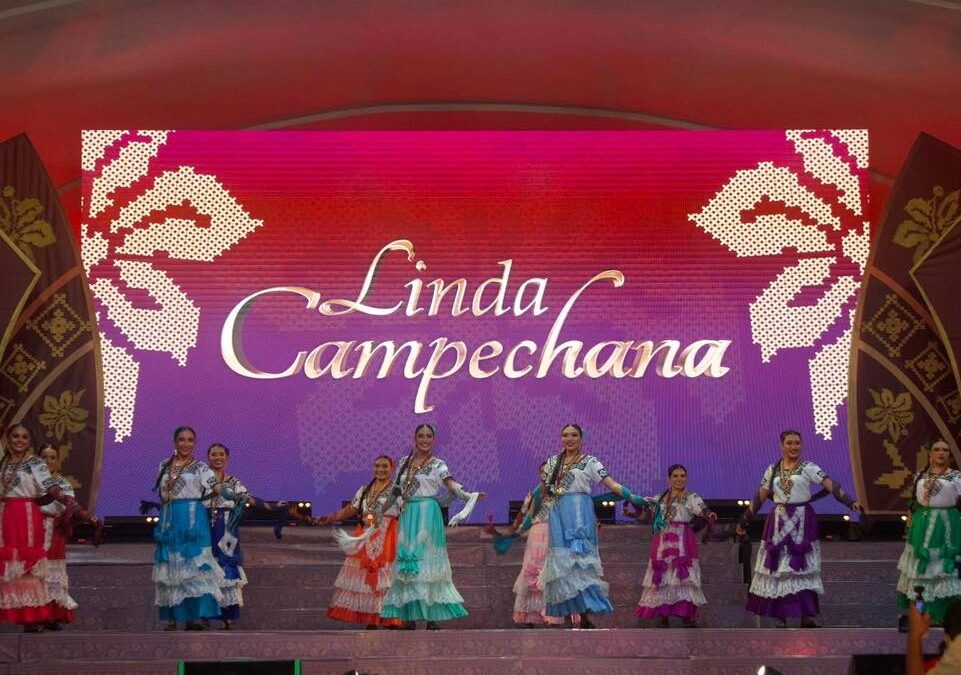 Participa la Secretaría de Turismo en el Certamen “Linda Campechana 2025”